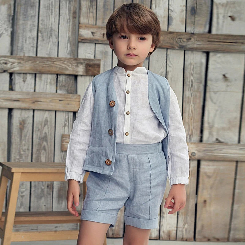 Chemise Enfant Manches Longues Casual