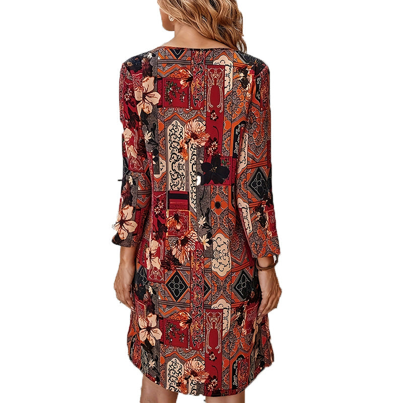 Robe Mère en Soie Glacée Haut de Gamme