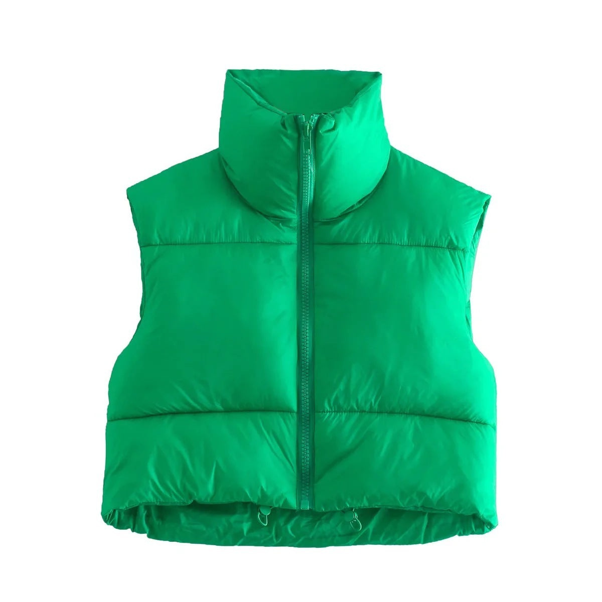Doudoune Légère Épaisse Femme Col Montant Hiver.