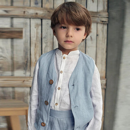 Chemise Enfant Manches Longues Casual