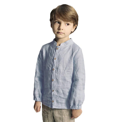 Chemise Enfant Manches Longues Casual